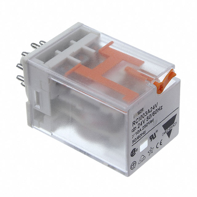 RCI003A24V Carlo Gavazzi Inc.  Power Relays Over 2 Amps