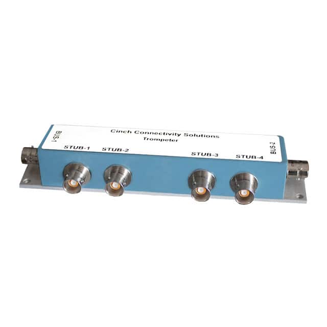 TEBC-1004-LF Cinch Connectivity Solutions Trompeter  Adaptadores de conector coaxial (RF)