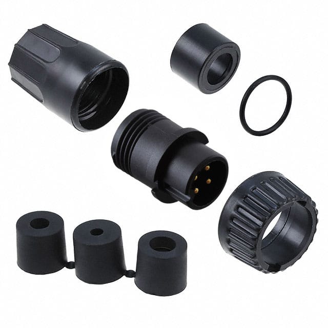 3382-4PG-3DC Conxall/Switchcraft  Conjuntos de conectores circulares