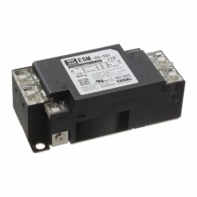 ESM-03-331 Cosel USA, Inc.  Modules de filtrage de ligne électrique