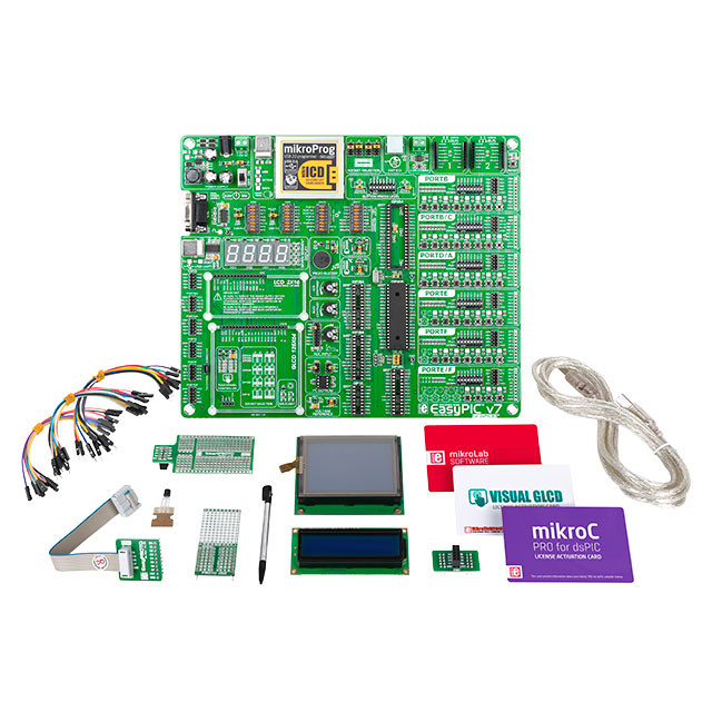 MIKROE-2008 MikroElektronika  Cartes d'évaluation - Embarquées - MCU DSP