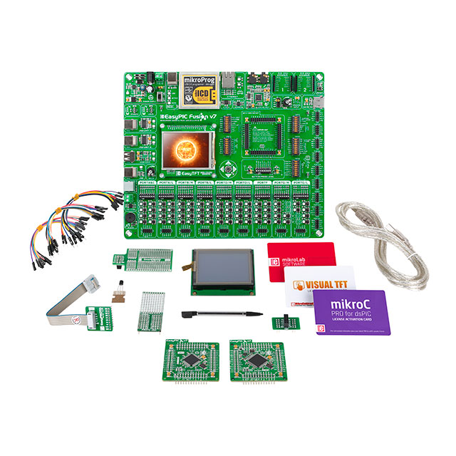 MIKROE-2009 MikroElektronika  Cartes d'évaluation - Embarquées - MCU DSP