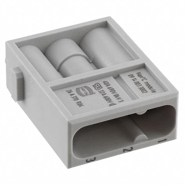 9140033002 HARTING  Module mit Hochleistungs-Steckverbindereinsätzen