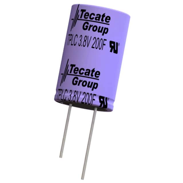 TPLC-3R8/200MR16X25 Tecate Group  Electric Double Layer Capacitors (EDLC) Supercapacitors
