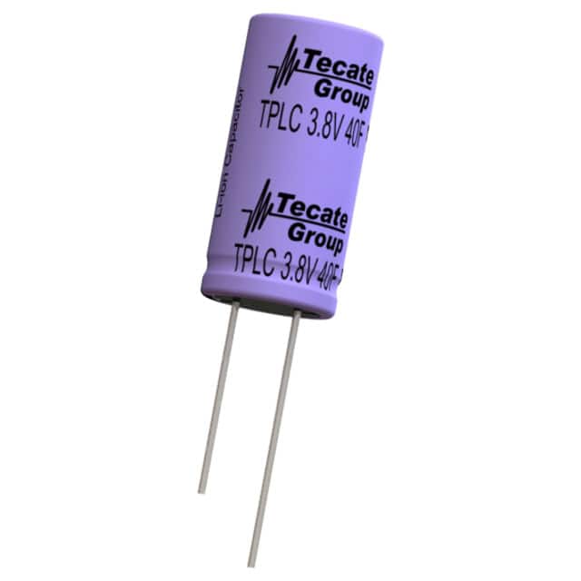 TPLC-3R8/40MR10X20 Tecate Group  Electric Double Layer Capacitors (EDLC) Supercapacitors