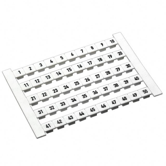 468660001 Weidmüller  Strisce di marcatura per morsettiere