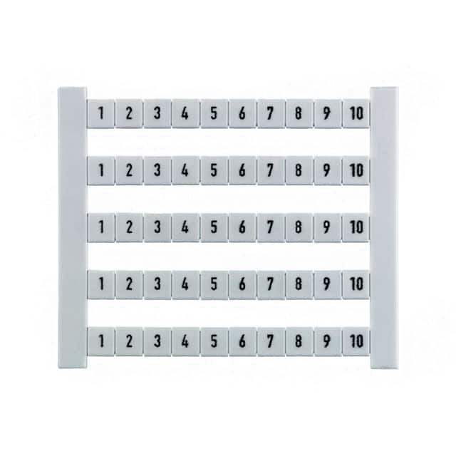 523060001 Weidmüller  Strisce di marcatura per morsettiere