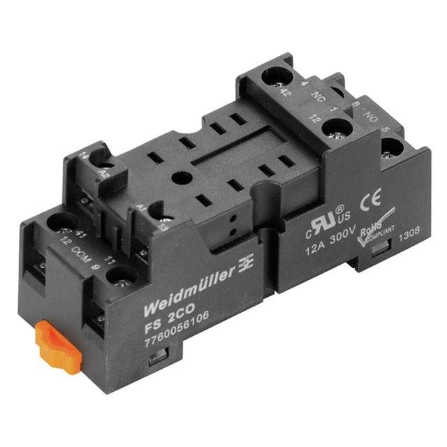7760056106 Weidm眉ller  Relay Sockets