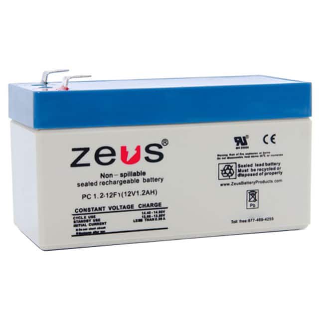 PC1.2-12F1 ZEUS Battery Products  Piles rechargeables (secondaires)