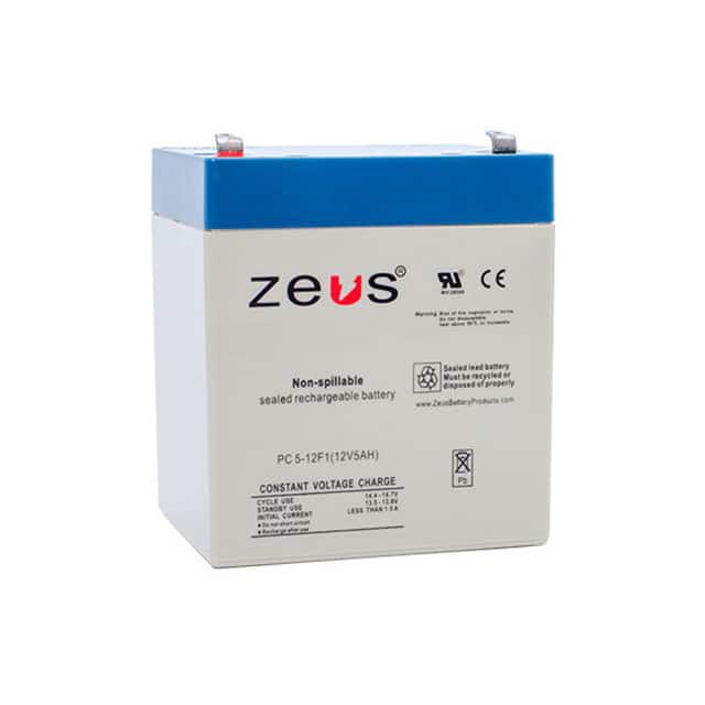 PC5-12F1 ZEUS Battery Products  Piles rechargeables (secondaires)