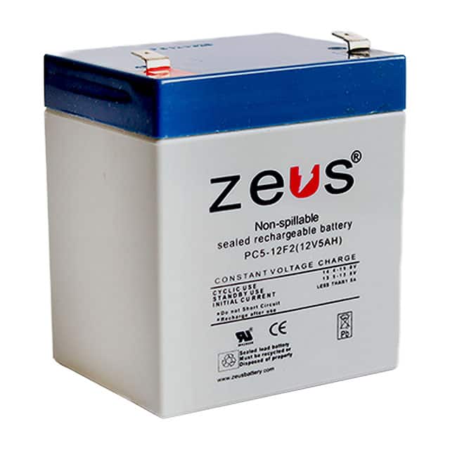 PC5-12F2 ZEUS Battery Products  Piles rechargeables (secondaires)
