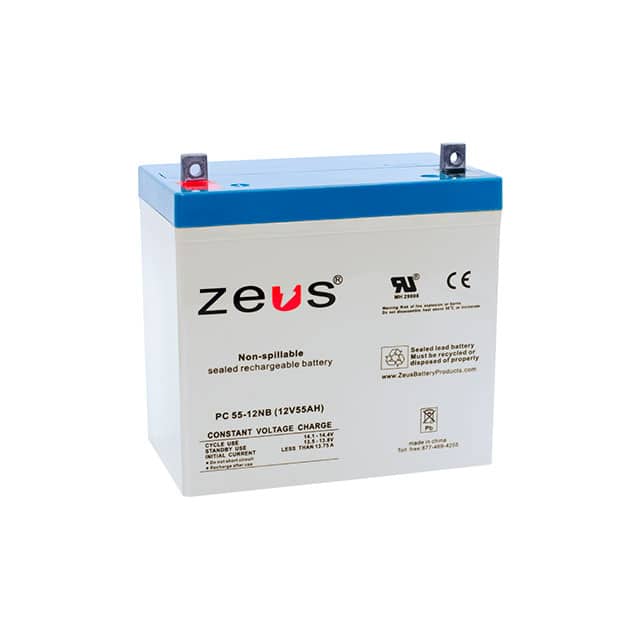 PC55-12NB ZEUS Battery Products  Piles rechargeables (secondaires)
